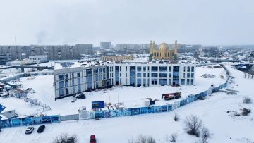 Спорт и творчество: Дворец школьников в Семее почти достроен