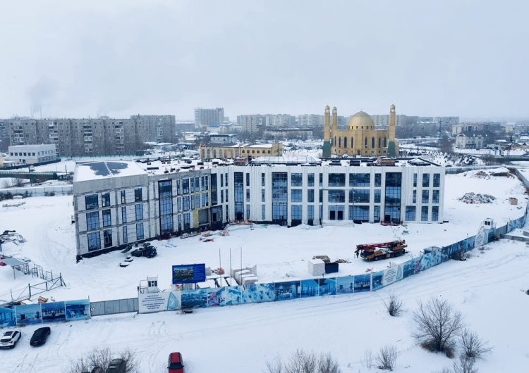 Спорт и творчество: Дворец школьников в Семее почти достроен