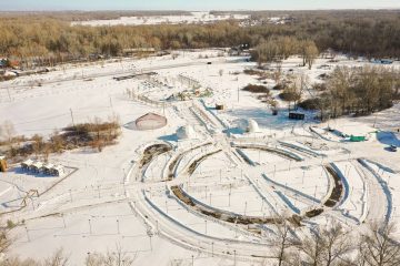Обновленный остров Бейбітшілік: дополнительные прогулочные зоны и продление детской железной дороги