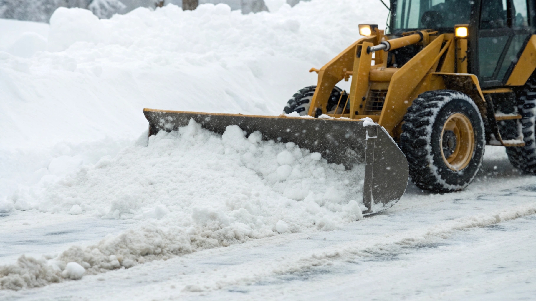 На автогужевом мосту в Семее наведут порядок после снегопада