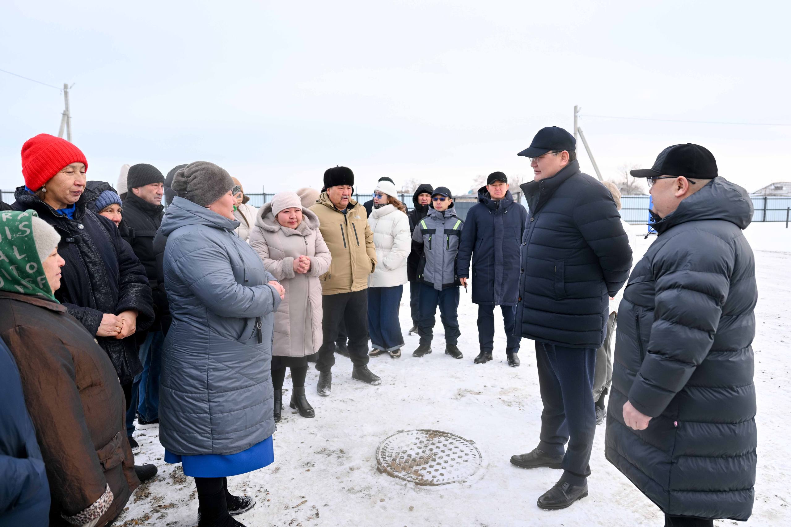 Воду в сёла — в Чагане запустили центральный водопровод