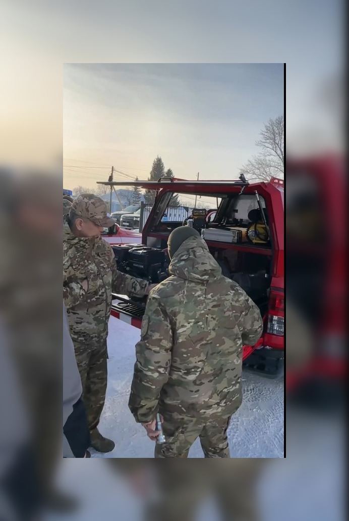 Новый служебный автомобиль получил отдел ЧС Бородулихинского района