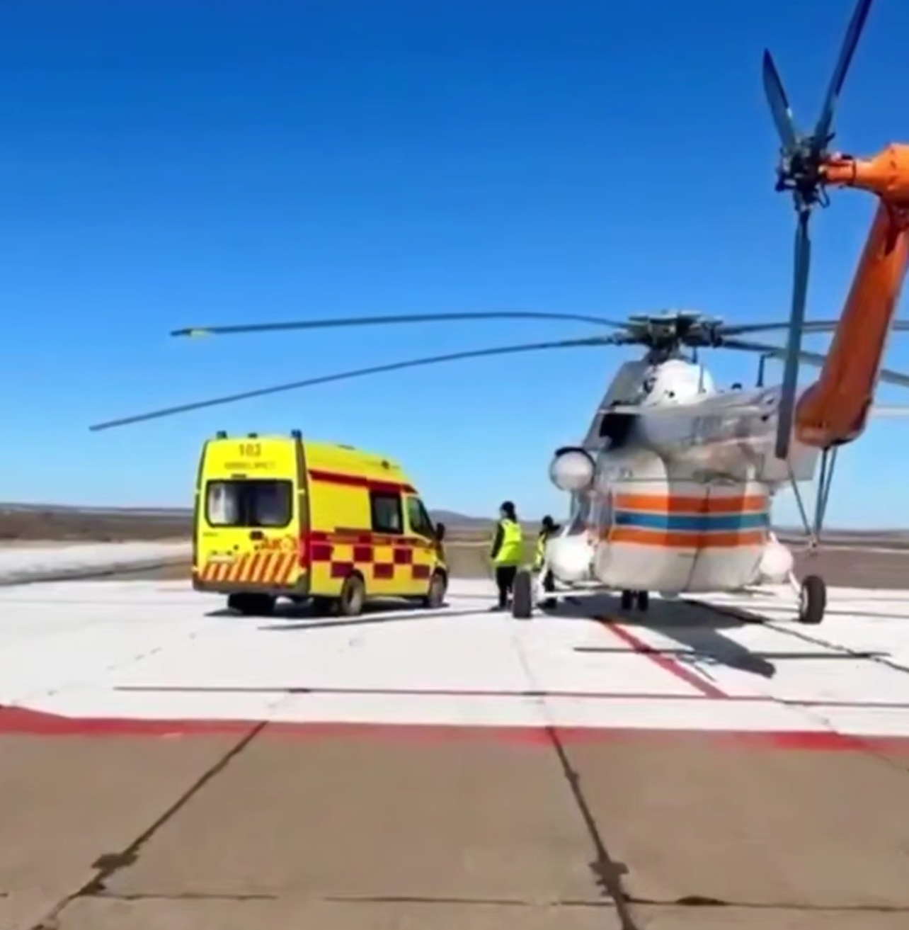 Спасительный полёт — женщину из Аягоза транспортировали в Семей
